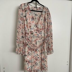 Floral Long Sleeve Dress